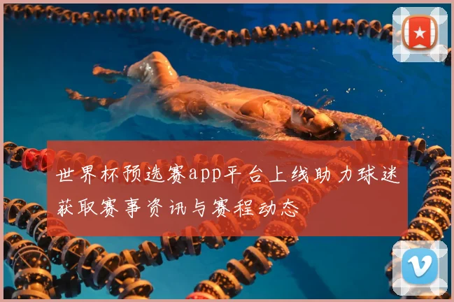 世界杯预选赛app平台上线助力球迷获取赛事资讯与赛程动态